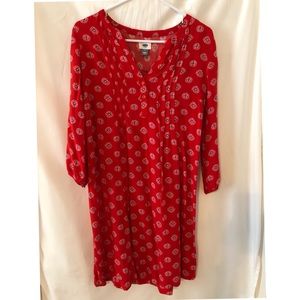 Old Navy size medium orange dress.